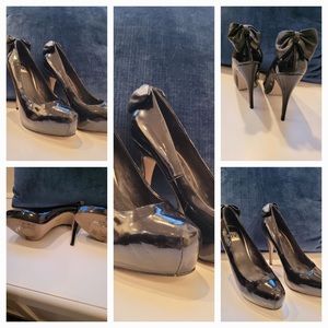 DolceVita Black & White Bow Shoes